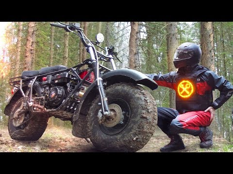 Видео: Новый внедорожный мотоцикл Скаут-4! Для кризисных времен!