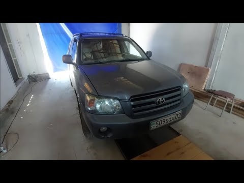 Видео: Toyota Highlander 2004г. 3.3 код ошибки Р0018. продолжение ремонта.
