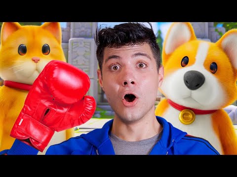 Видео: ОЦЕЛЯВАМ В БИТКА СРЕЩУ НАЙ-СЛАДКИТЕ ЖИВОТНИ !!! | Party Animals