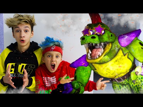 Видео: Монти и Фредди в ФНАФ FIVE NIGHT at Freddy’s SECURITY BREACH 7 Часть