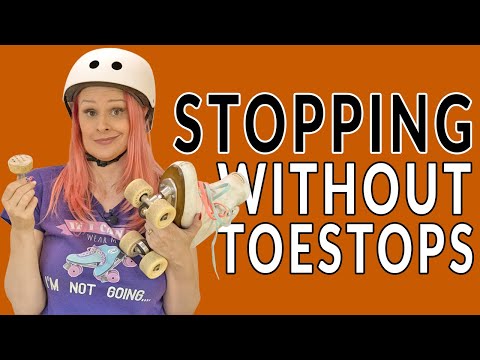Видео: 5 приемов остановки на роликовых коньках без носков для начинающих