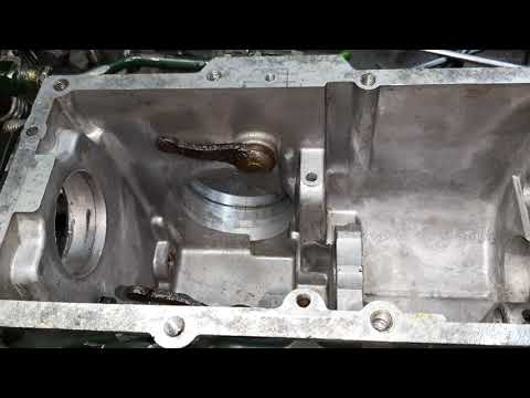 Видео: Установка КПП Кутаиси в корпус КПП мотоблока Goldoni Jolly junior. Начало.