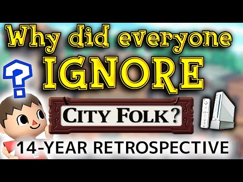 Видео: Самая избегаемая игра Animal Crossing — A City Folk Retrospective