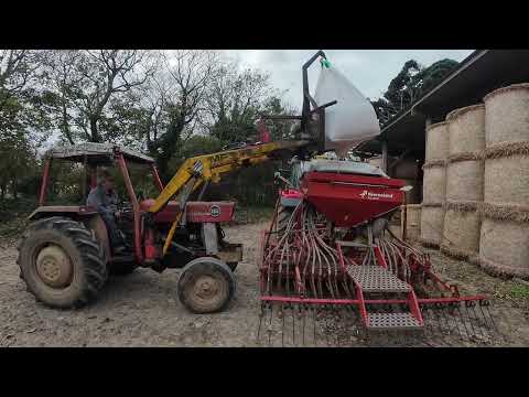 Видео: Посев озимого ячменя кажется слишком простым!