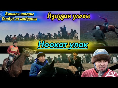 Видео: Ноокат улак / Азиз уулдарына бата улак берди.