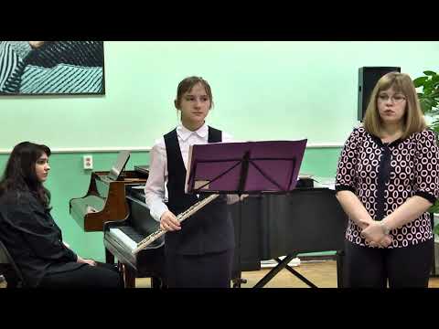 Видео: Открытый урок преподавателя Татьяны Александровны Самойленко  (флейта)