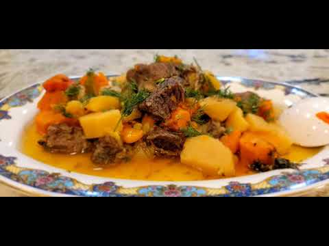 Видео: Жаркое- мясное в Мультеварке ! или Инстант пот!