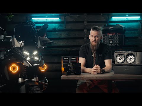 Видео: Превратите ночь в день 🌙 ☀️ – Мотоциклетные фары Lone Rider