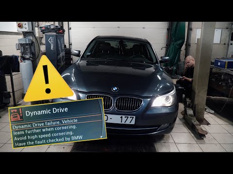 Видео: BMW E60 прокачиваем АКТИВНЫЙ СТАБИЛИЗАТОР