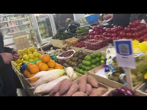 Видео: Кыргызстан , Бишкек , Ортосайский рынок.