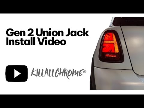 Видео: Установка и эксплуатация задних фонарей KillAllChrome VLAND Union Jack