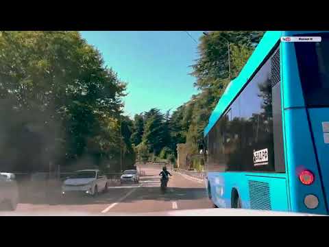 Видео: Сочи, 16 августа,  из Хосты в центр, отличная погодка