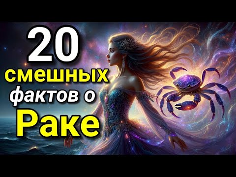 Видео: Хотите посмеяться? Вот вам 20 смешных фактов о знаке зодиака Рак!