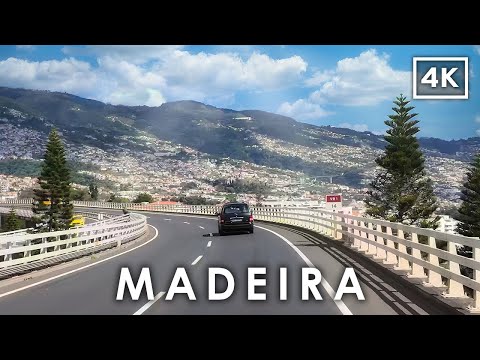 Видео: Вождение по МАДЕЙРЕ, Португалия 🇵🇹 | Живописное Южное Побережье в 4K Dolby Vision HDR