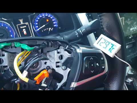 Видео: Подогрев Руля Camry 50-55 , Финиш.