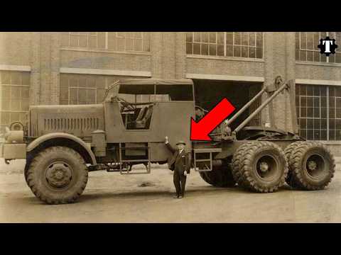 Видео: 7 Самых Мощных Танковых Тягачей Второй Мировой Войны.