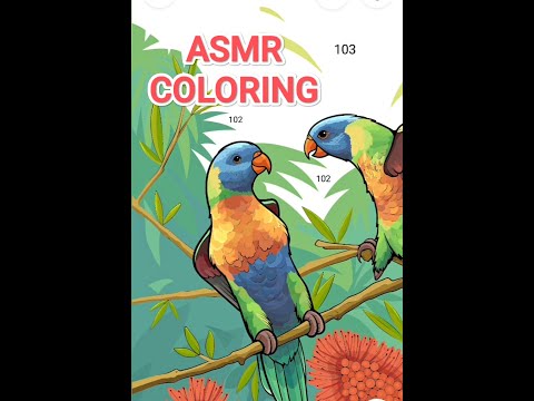 Видео: ASMR COLORING 💤 / АСМР РАСКРАСКА😴