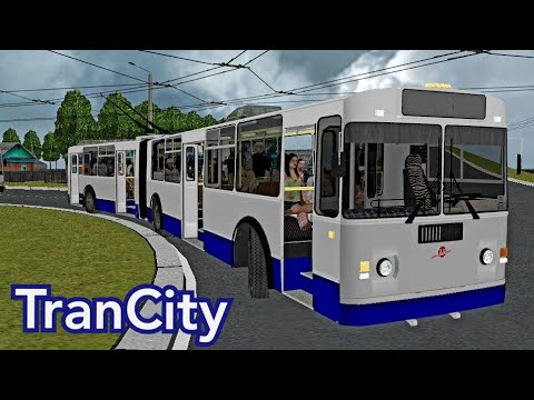 Видео: TranCity обзор карты EL PADLO на троллейбусе ЗиУ 683Б