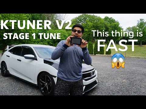 Видео: Установка KTUNER V2 для Civic 10-го поколения | Разгон от 0 до 60