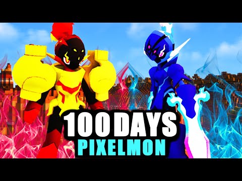 Видео: Я провёл 100 дней в лучшем моде Minecraft (Pixelmon)