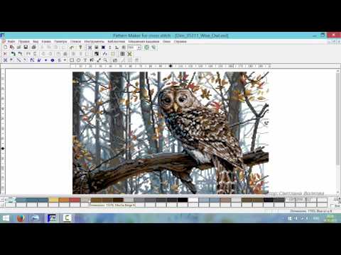 Видео: Pattern Maker v4 Pro - перенабор схемы Дименшенс в палитре Дименшенс
