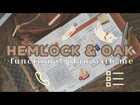 Видео: Ежедневный дуэт Hemlock & Oak | Функциональный план со мной | Подготовка к первой неделе июня
