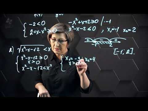 Видео: Иррациональные неравенства. Практическая часть. 4ч. 11 класс.