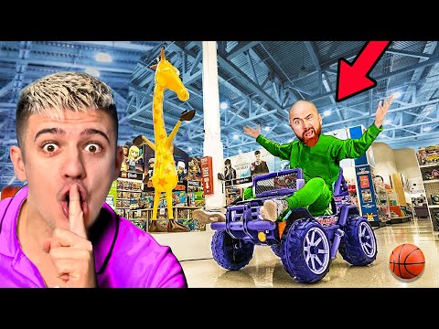 Видео: НОЧЬ В МАГАЗИНЕ ИГРУШЕК !