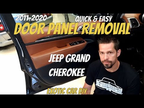 Видео: Как снять дверные панели Grand Cherokee. 2011-2020 WK2