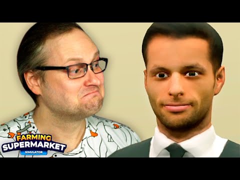 Видео: ПЕРВЫЙ РАБОТНИК ► Farming & Supermarket Simulator #4
