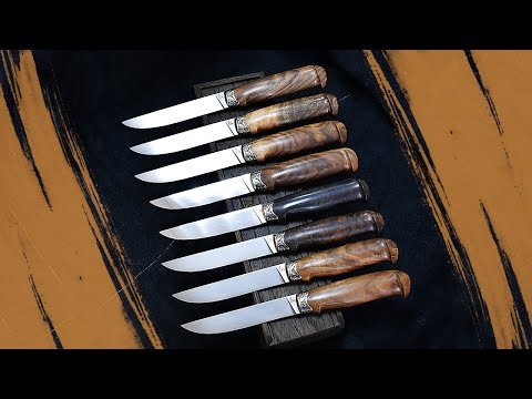 Видео: Ножи модель С17 (ПУУККО) в наличии. Мастерская "СЛОН & Ко."