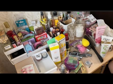 Видео: БОЛТАЛКА ШЕПОТ РАЗНЫЕ ЗВУКИ, РАСХЛАМЛЕНИЕ - МНОГО КОСМЕТИКИ