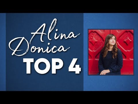 Видео: Alina Donica - TOP 4 - Новые и лучшие песни - 2018