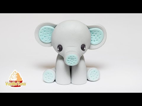 Видео: 🐘 Мастер класс по лепке слонёнка из мастики 😍❤️