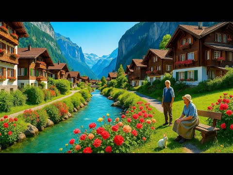 Видео: Это 🌻Скрытая австрийская горная деревня оставит вас без слов! | Прогулка по Альпбаху 4K