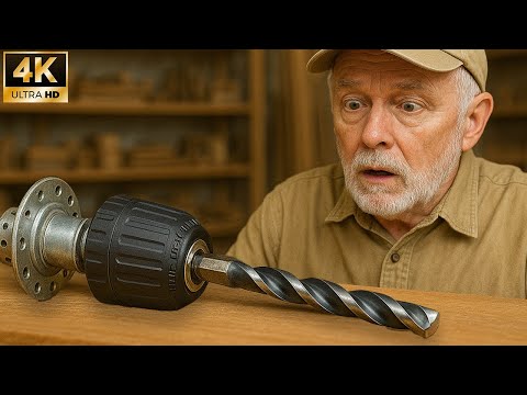 Видео: 65-летний механик показал мне! Как заточить сверло до бритвенной остроты за 5 минут.