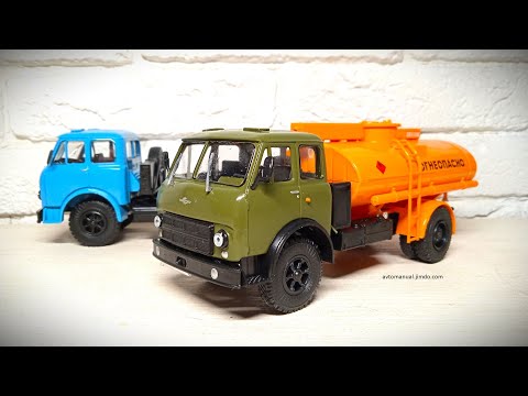 Видео: АЦ 8-500А (МАЗ-500А) выпуск №60 «Легендарные грузовики СССР» от Модимио