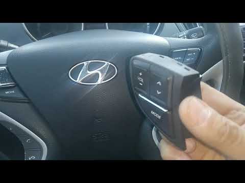 Видео: Замена кнопок руля Hyundai Sonata  YF снятие руля и модуля подушки безопасности