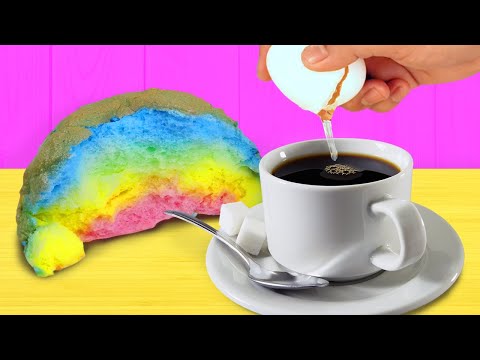 Видео: Радужный хлеб облачко и другие фудхаки из Тик Ток / Проверка лайфхаков из Tik Tok