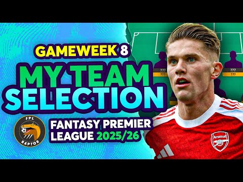 Видео: МОЙ ВЫБОР КОМАНДЫ FPL GW8 🚨 | 3 БЕСПЛАТНЫХ ТРАНСФЕРА ♻️ | Советы по Fantasy Premier League 2025/26