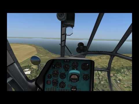 Видео: DCS World. Mi-8. Полёт по кругу