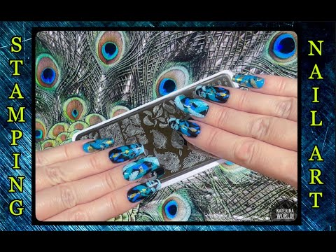 Видео: Дизайн Перо / Многослойный Стемпинг / BeautyBigBang / Swanky Stamping