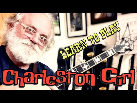Видео: Научитесь играть — Девушка из Чарльстона — Банджо в стиле трёх пальцев