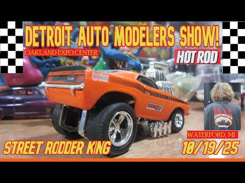 Видео: Детройтская выставка автомоделистов!