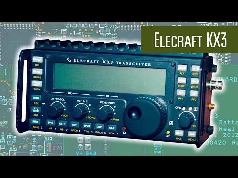 Видео: Elecraft KX3 портативный КВ трансивер для радиолюбителей. Большой обзор.