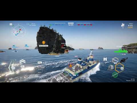 Видео: Warships Mobile 2. Open Beta. RIM-66. Самое уникальное ПВО игры.