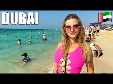Видео: Дубай в сезон. Не ожидали такого на пляже. Отдых в ОАЭ 2025