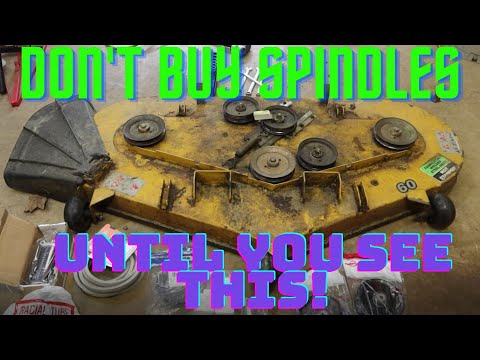 Видео: СЭКОНОМЬТЕ $$$- Перестройка колоды и шпинделя Hustler с нулевым ходом- Некоторые можно перестроить