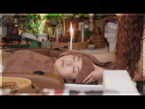 Видео: ASMR 😪 Самое покалывающее спа для головы… 🌿 Таинственные инструменты + Звуки воды