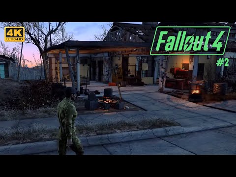 Видео: [4K] ☢ Обустройство Сэнкчуари -Выживание с отыгрышем в Fallout 4 • nextgen [+6 модов][#2]